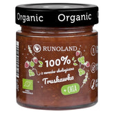 Jahoda + Chia 100% ovoce s konzistencí BIO marmelády 200g RUNOLAND